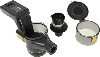 Вертикальный пылесос CENTEK CT-2573, серый/желтый 
