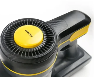 Вертикальный пылесос CENTEK CT-2573, серый/желтый 