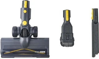 Вертикальный пылесос CENTEK CT-2573, серый/желтый 