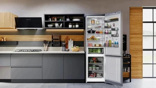 Холодильник Hotpoint HT 6200 S, серебристый 