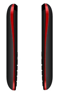 Сотовый телефон Jinga Simple F170, черный/красный 