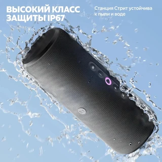 Умная колонка Яндекс.Станция Стрит Black 