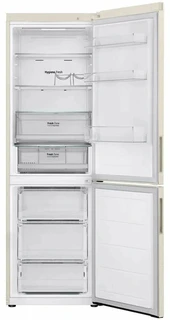 Холодильник LG GC-B459AEMW, бежевый 