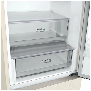 Холодильник LG GC-B459AEMW, бежевый 