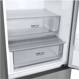 Холодильник LG GC-B459ANMW, серебристый 