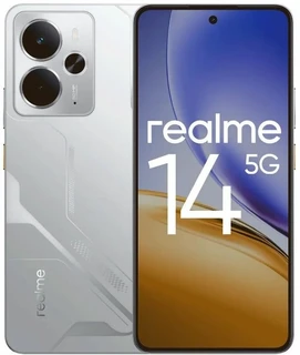 Смартфон 6.67" Realme 14 5G 12/256Gb Silver 