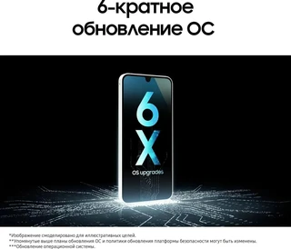 Смартфон 6.7" Samsung Galaxy A16 6/128Gb, мятный 