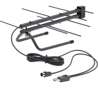 Антенна активная Cadena BAS-5133-USB, черный 