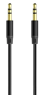 Аудиокабель Jack3.5 -> Jack3.5 (AUX) AXXA, 3м, черный 