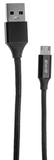 Кабель Axxa USB2.0 Am - microUSB, 2А, 2м, черный 