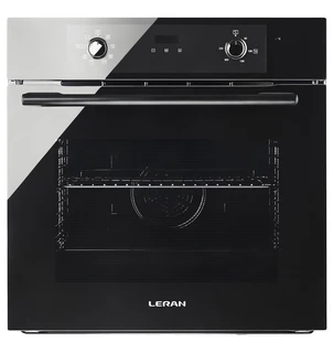 Электрический духовой шкаф Leran EO 6474 BBG, черный 