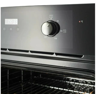 Электрический духовой шкаф Leran EO 6474 BBG, черный 