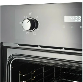Электрический духовой шкаф Leran EO 6474 BBG, черный 