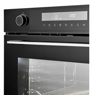 Электрический духовой шкаф Leran EO 6784 BBG, черный 