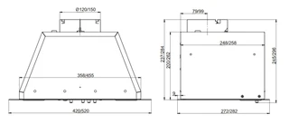 Вытяжка Elikor BOX 42П-450, черный 