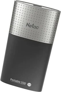 Внешний диск SSD NETAC Z9 NT01Z9-128G-32BK, 128Gb, черный 