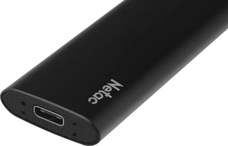 Внешний диск SSD NETAC Z Slim NT01ZSLIM-001T-32BK, 1 ТБ, черный 