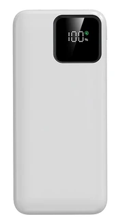 Внешний аккумулятор Aksberry E101 Violet, 10000 мАч, белый 