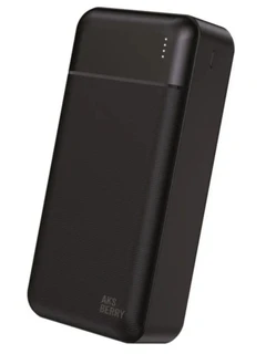 Внешний аккумулятор Aksberry E300 Epica 30000 мАч, черный 