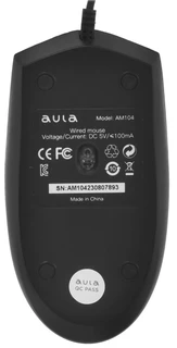 Мышь AULA AM104, черный 