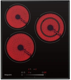 Электрическая варочная панель Hotpoint HR 4O3 BAS, черный 