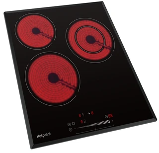 Электрическая варочная панель Hotpoint HR 4O3 BAS, черный 