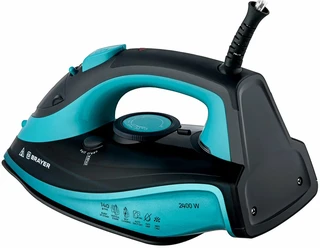 Утюг BRAYER BR4019, черный/бирюзовый 