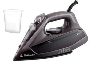 Утюг BRAYER BR4020, коричневый 