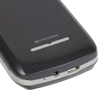 Сотовый телефон BQ 1846 One Power, черный/серый 