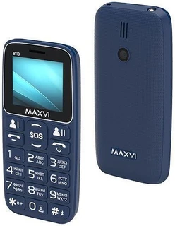 Сотовый телефон Maxvi B110, синий 
