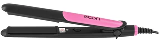 Выпрямитель для волос ECON ECO-BH041S, черный/розовый 