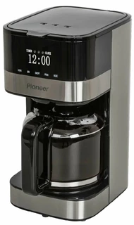 Кофеварка Pioneer CM052D, черный/серебристый 