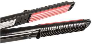 Щипцы-гофре SUPRA HSS-1231G, черный/розовый 