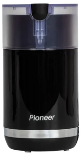Кофемолка Pioneer CG203, черный/серебристый 