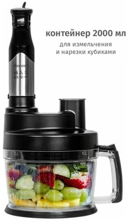 Блендерный набор Pioneer HB137S, черный 
