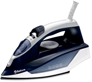 Утюг Sakura SA-3074CBL, белый/синий 
