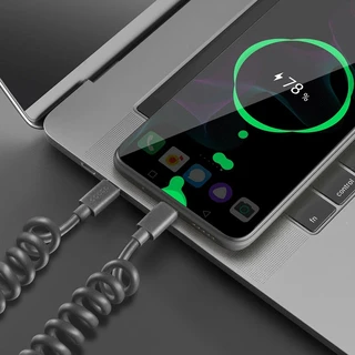 Кабель Deppa USB-C - USB-C, 1.5 м, 3 А, черный 