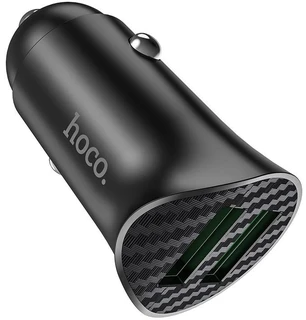Автомобильное зарядное устройство hoco Z39 Farsighted, черный 