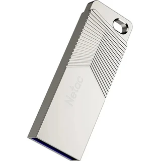 USB-накопитель Netac UM1 128 ГБ, USB 3.2 Gen 1, серебристый (NT03UM1N-128G-32PN) 