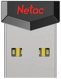 USB-накопитель Netac UM81 16 ГБ, USB 2.0, черный (NT03UM81N-016G-20BK) 