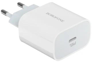 Сетевое зарядное устройство Borofone BA38A, белый 
