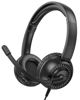 Гарнитура игровая Hoco W112, черный 