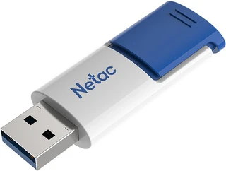 USB-накопитель Netac U182 256 ГБ, USB 3.2 Gen 1, синий/белый (NT03U182N-256G-30BL) 