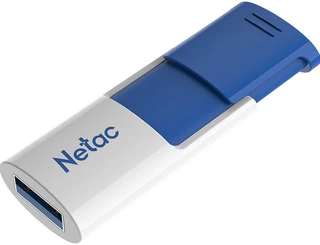 USB-накопитель Netac U182 256 ГБ, USB 3.2 Gen 1, синий/белый (NT03U182N-256G-30BL) 