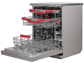 Посудомоечная машина Leran FDW 60-1485 CS, серебристый 