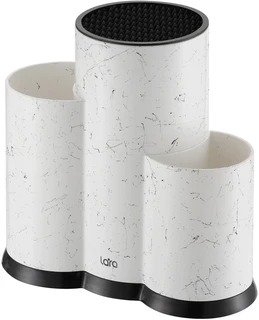 Подставка для ножей LARA LR05-107 White 
