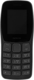 Сотовый телефон Nokia 105 DS TA-1416, темно-серый 