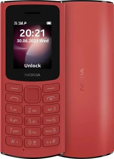 Сотовый телефон Nokia 106 DS TA-1564, красный 