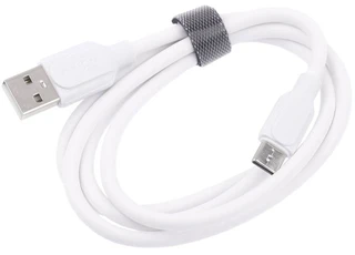 Кабель Vixion Pro USB-A 2.0 - USB-C, 1 м, 3.5 A, белый (VX-08c) 