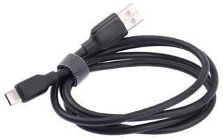 Кабель Vixion Pro USB-A 2.0 - USB-C, 1 м, 3.5 А, черный (VX-08c) 